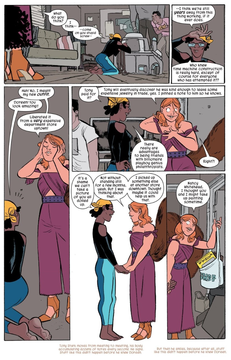 Illustration for article titled Erica Henderson's Last Issue of Unbeatable Squirrel Girl is Amazing and Sad